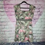 Anthropologie MOULINETTE SOEURS BOTANICAL FLORAL PRINTED 100% SILK SHEATH LINED DRESS 12 Photo 1