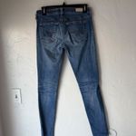 AG Adriano Goldschmied 2010s Legging Ankle Super Skinny Jeans Raw Hem 26R Low Photo 4