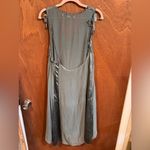 Stella McCartney Stella Mcartney for H &M Olive Gray Grecian style dress size M Photo 4