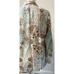 Chico's Women’s Chico Paisley Beach Blazer MEDIUM Photo 4