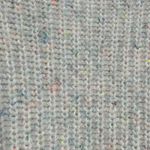 POL  Small Confetti Knit Sweater Neutral Boho Cozy Lightweight Pullover Photo 7