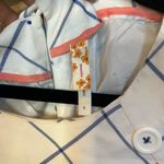 Anthropologie  Maeve Blue window pane Plaid Dress Sz 4 Photo 2