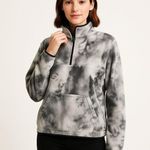 No Boundaries Soft Tie-Dye Fleece Quarter Zip Pullover  S (3–5) Photo 0