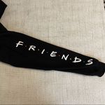 Friends Cropped Hoodie Black Photo 7