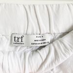 ZARA  White Eyelet Floral Embroidered Casual Shorts Boho Prairie sz Med Photo 4