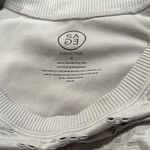 Sage  Collective Grey Cutout Athletic Tank Top Women’s Medium Photo 1