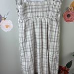 Hollister  Pink Plaid Tied Mini Dress - Size - Small Photo 1