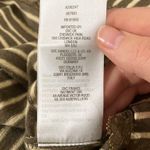 LOGO By Lori Goldstein lace trimmed linen blend striped t-shirt dress size M Photo 11