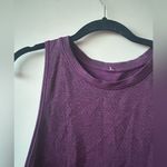 Lululemon Breeze By Muscle Tank Purple Aurora/Black Sz 2 Photo 3