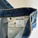 Boyish The Monty Miss Julie Blue High Rise Relaxed Denim Shorts Size 27 NWT Photo 2