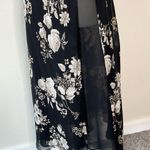 90s vintage floral lingerie gown Black Size L Photo 5