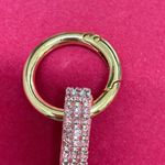 Pink initial R rhinestone Keychain purse Accessory NIP Photo 1