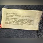 GapFit Black Capri Leggings with Coral Accent Lines (1040) Photo 11