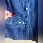 J.Crew NWT  women’s fitted denim button down size xs Photo 4