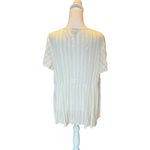 Torrid Babydoll Crinkle Gauze Crochet Inset Lace Up Top Womens 2X Photo 4