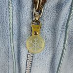 Disney Store Blue Full Zip Hooded Winter Themed Mickey Minnie Fleece Size L Photo 6