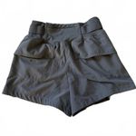 Zella Hybrid Running/Hiking High Waist Shorts Grey Magnet Small Photo 2
