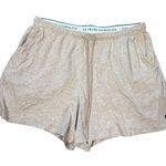Victoria's Secret  Sleep Lounge Shorts Womens L Drawstring Waist Beige Comfy Photo 0