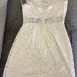 Francesca's White Lace Dress Photo 1