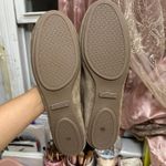 Tory Burch  Minnie Suede Leather Travel Ballet Flat Brown Size 13 Photo 4