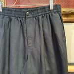 Madewell Linen Blend Pull On Tapered Pant ~ Size Medium 💚🍄 Photo 2