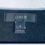 J.Crew Wrap Front V-Neck Black Top Size Small Photo 3
