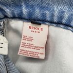 Revice Denim  Distressed Raw Hem High Rise Denim Shorts Size 30 Photo 4