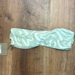 Stone Fox Swim NWT The Lele Top In Aloe Lines Light Green Size Large Photo 3