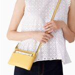 Kate Spade Authentic Saffiano leather top zip Crosby w large card holder Photo 11