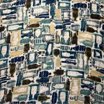 Oscar de la Renta Vintage Oscar De La Renta 100% Silk Blouse Artsy Abstract Women’s Size S 90s Photo 3