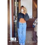 Levi's x Free People Baggy Dad Jeans in Wash Easy Days Size US 31 Photo 3