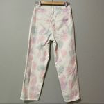 Universal Threads Universal Thread Vintage Straight White Pink & Blue Jeans Womens 2 Polka Dot Photo 6