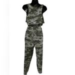 Lucky Brand  4 Piece Women's Green Camouflage Loungewear Set. Size L Photo 12