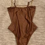 Dolla Lola Brown One Piece Swimsuit Classic Design Photo 1