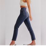 We The Free CRVY Dream State High Rise Straight Leg Jeans, Flashback Blue NWT Photo 2