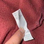 Athleta Sweater Women Medium Dark Red Funnel Neck Sweatshirt Pullover Turtleneck Photo 5