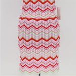 Torn By Ronny Kobo  zig zag pink scalloped edge mini skirt Photo 2