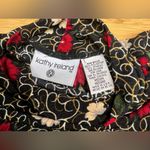 Kathy Ireland  Women Pullover Short Sleeve Floral Design Blouse,Made In USA|Sz:M Photo 6