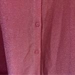 Princess Polly  Evolving Button Down Shirt Mini Dress in Pink Shimmer Size 8 Photo 10