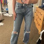 Mom Style Jeans Blue Size 2 Photo 3