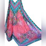 Tolani  Printed Handkerchief Hem Dress Photo 6