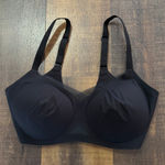 Honeylove Supportive Wireless Bra Crossover Bra Black Beige Size Medium+ Photo 0