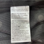 Chico's  women polka dot mesh whimsy goth cardigan v-neck Sz XS stretching Photo 5