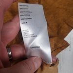 Free People NWT Copper Weekend Rush Crop Short Sleeve Button Up Top Size Medium Photo 8