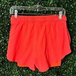 Athleta Crest 2 in 1 Shortie Trekkie Neon Orange Rare Size 2 Photo 2