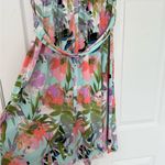 Midi length women’s Floral Dress Pink Size 4 Photo 2