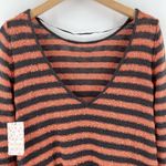 Free People Sweater Dress Tunic Size Extra Small Striped Swing NWT Stripe Boho Photo 7