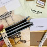 Burberry Jessie Bambi Deer Chain Card Case Wallet Mini Micro Bag Rare TB Bag Photo 8