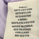 Nanette Lepore  Chic Lilac Lavender Floral Lace Puff Sleeve Blouse Size M NWT Photo 5