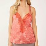 Free People Intimately Off The Coast Cami Coral Combo M Photo 0